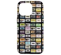 Cinta de cassette Mixtapes 1980s Radio Music Impresión gráfica Carcasa para iPhone 16 Pro