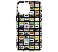 Cinta de cassette Mixtapes 1980s Radio Music Impresión gráfica Carcasa para iPhone 16 Pro Max