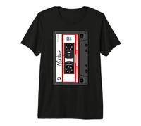 Cinta De Cassette Música Mezcla Audio 90s Fiesta 80s Camiseta Premium