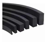 Cinta De Caucho De Nitrilo Sólido Negro De 5 M, Cinta De Sellado Plana De Caucho De Nitrilo Resistente Al Aceite Marino De 2 X 10 Mm A 8 X 8 Mm(5x15mm)