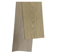 Cinta de chapa de roble Hoja de chapa madera roble blanco Real 98 pulgadas, plancha autoadhesiva corte plano sobre cinta fusión en caliente prepegado for reparación contrachapada muebles(W22cm-L100cm)