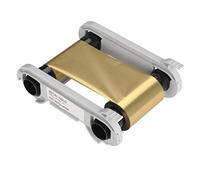 Cinta de cinta dorada compatible RCT016NAA para impresoras dúplex Evolis Primacy Zenius Edikio Flex Edikio 1000 imágenes