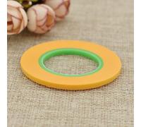 Cinta de cobertura modelo para definición de borde de aerógrafo y ajuste de límite de pulverización de 1 mm, 2 mm, 3 mm, opciones de ancho, rollo de 18 m para una sujeción estable (3 mm)