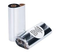 Cinta de código de barras Zebra TEC, cera mejorada de resina, 110 mm x 74 m, núcleo 1/2 pulgada