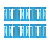 Cinta de codo transpirable, 5/10 piezas, kinesiología para apoyo, impermeable, para alivio del dolor muscular, tenis, golfistas, flexible, duradera, color azul cielo, 10 unidades