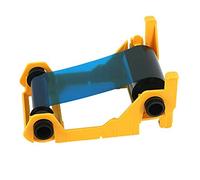 Cinta de color 800033-340 compatible con la impresora de tarjetas de identificación Zebra ZXP3 800033-340 ZXP Series 3 YMCKO Color Ribbon 280 imágenes