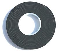 Cinta de compresión 20/8 de 4,3 m, ancho de banda 20 mm, acrílico 300, expandida de 8 a 40 mm, color antracita, cinta de sellado autoadhesiva precomprimida, cinta de sellado para juntas