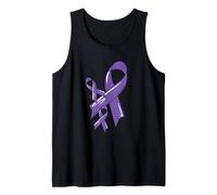 Cinta de Conciencia del Linfoma de Hodgkin Quimio de Combate contra el cáncer Camiseta sin Mangas