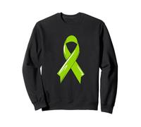 Cinta de Conciencia sobre el cáncer de Linfoma no Hodgkin Green Chemo Sudadera