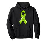 Cinta de Conciencia sobre el cáncer de Linfoma no Hodgkin Green Chemo Sudadera con Capucha