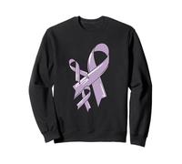 Cinta de Conciencia sobre el cáncer Testicular Purple Fighter Chemo Sudadera