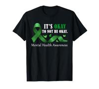 Cinta de Conciencia sobre la Salud Mental Está Bien no Estar Bien Camiseta