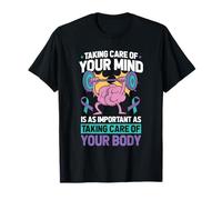 Cinta de conciencia sobre la salud mental Prevenir el suicidio Camiseta