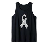 Cinta de concienciación sobre el cáncer Cerebral Gris Glioblastoma Chemo Camiseta sin Mangas
