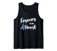 Cinta de concienciación sobre el cáncer de próstata pérdida Amorosa Recuerdo Camiseta sin Mangas