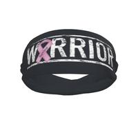 Cinta de concienciación sobre el guerrero del cáncer de mama Eleva tu rendimiento con muñequeras de moda: ¡ideales para cualquier actividad!