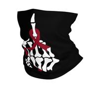 Cinta De Concientización sobre El Cáncer De Cabeza Mujer Hombre Bufanda Tubular Elástica Bandana Resistente Al Viento Calentador De Cuello para Moto Deportes Clima Frío Invierno