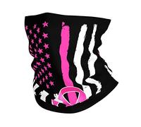 Cinta De Concientización sobre El Cáncer De Mama Guerrera, Bandera Rosa Hombre Mujer Calentador De Cuello Multifuncional Braga De Cuello Elástica Bufanda Tubular para Correr Moto Deportes