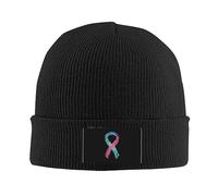 Cinta De Concientización sobre El Cáncer De Tiroides Unisex Slouch Gorrita Elástico Gorra Holgado Ligero Gorro De Invierno para Deporte Esquí Ciclismo