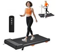 Cinta de Correr con Acolchado de 6 Puntos 2,5 Caballos de Fuerza Motor Silencioso y 3 Inclinaciones Ajustables Cinta de Correr Plegable Carga 120KG Pantalla LED con Control Remoto No Requiere Montaje