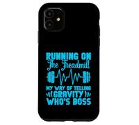 Cinta de Correr Divertida Corredor de Entrenamiento quién es el Jefe Hombres Mujeres Carcasa para iPhone 11