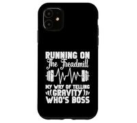 Cinta de Correr Divertida Corredor de Entrenamiento quién es el Jefe Hombres Mujeres Carcasa para iPhone 11