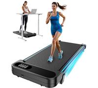 Cinta de Correr HUANUO, Cinta de Correr con inclinación 5°, Capac Peso 150 kg, Cinta de Andar para escr 2,5 HP con bajo Ruido, Contr remot y Pant LED, Treadmill for Home, Protec para rodil