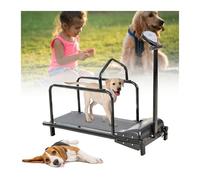 Cinta de correr para perros de interior para ejercicio, capacidad de 175 libras, máquina de correr para mascotas para pérdida de peso y entrenamiento diario, razas pequeñas a grandes