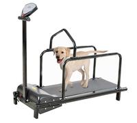 Cinta de correr para perros grandes y medianos, equipo de ejercicio en interiores para mascotas pequeñas y medianas, diseño compacto para correr y entrenar