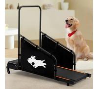 Cinta de correr para perros - Máquina para correr para mascotas con pantalla digital y control remoto, adecuada para hasta 220 libras - Equipo de fitness para perros y gatos medianos y pequeños