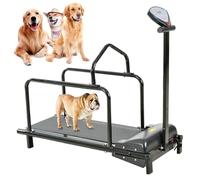 Cinta de correr para perros para ejercicio en interiores con pantalla LCD