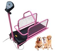Cinta de correr para perros para ejercicio en interiores con pantalla LCD