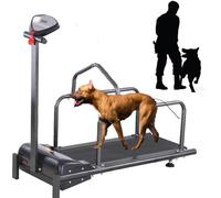 Cinta de correr para perros para razas grandes, máquina de ejercicio resistente con carga máxima de 80 kg, perfecta para entrenamiento de correr y fitness de mascotas