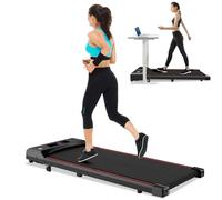 Cinta de Correr Plegable con Inclinación - 3.0HP Sin Manillar, 6% Pendiente, 120kg Carga, Mando, para Casa y Oficina