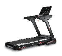 Cinta de correr RS1000 BH Fitness: con motor AC y velocidad máxima de 22 Km/h, una gran opción para gimnasios y salas con pequeñas instalaciones