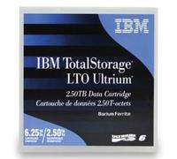 Cinta de datos IBM LTO Ultrium 6 2,5 TB 6,25 TB comprimida