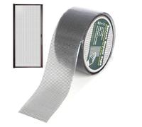 Cinta de de mamparas de ventanas - Fibra de vidrio de 8,8 x 5 cm, tira de parche de malla, rollo autoadhesivo | Perfecto para de agujeros, impermeables, ventanas interi