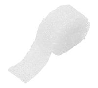 Cinta de diamante Acrílico Bling Diamantes de imitación Cintas de malla Abrigo para Pastel de bodas Florero Decoraciones Artículos de fiesta(Blanco)