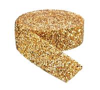 Cinta de Diamantes de Imitación de Cristal,1 Rollos Cintas Brillantes Envolver Cinturón Bandas Autoadhesivo Pegatinas de Diamantes Brillantes Rollo de Cinturón,para Decoración Manualidades 3cm