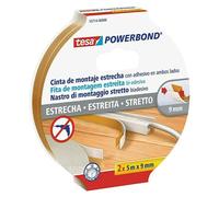 Cinta de doble cara Powerbond Slim (9 mm x 5 m, Amarillo)