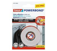 Cinta de montaje Tesa Powerbond Ultra Strong Blanco 19 mm