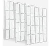 Cinta de doble cara resistente, 60 almohadillas adhesivas de doble cara de 25 mm x 50 mm reutilizables nano tiras adhesivas sin rastro, lavable, cinta impermeable para uso en interiores y exteriores