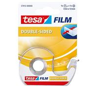 tesa Cinta de doble cara tesafilm con dispensador 7,5 m x 12 mm