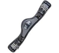 Cinta de doma anatómica de cuero sin elástico Hkm Sports Equipment