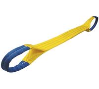 Cinta de elevación de 3000 kg, Color Amarillo, Longitud 2 m, para grúas, Cadenas y talleres