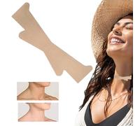 Cinta de elevación del cuello - Tira adhesiva invisible, lifting facial translúcido | Cinta de elevación instantánea para cuello con cara de arrugas más delgadas Uso diario Belleza Maquillaje