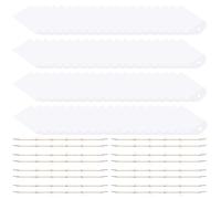 Cinta de elevación facial invisible, 80 piezas de cinta de elevación facial con 16 cuerdas de Bandas de cuello de fuerte adherencia antiarrugas para cuello, ojos, reafirmante y