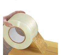 Cinta de embalaje transparente silenciosa y de bajo ruido para comercio electrónico, entrega exprés,