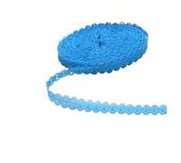cinta de encaje bordado 10 yardas de hermoso bordado encaje 14 mm ancho, cinta, accesorios bricolaje, tela, suministros costura, ropa para vestido de novia(Blue,5 yards)