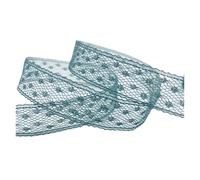 cinta de encaje bordado Cinta de encaje bordada 5 yardas y 15 mm for manualidades, for decoración ropa costura para vestido de novia(Color-08)